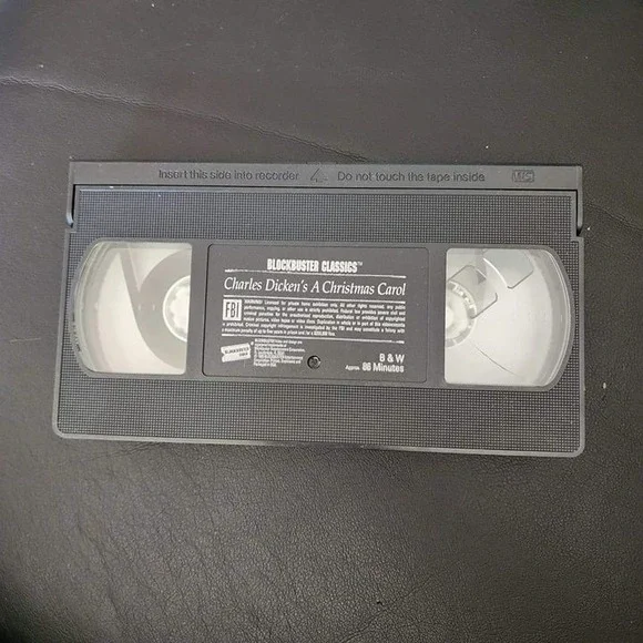 Charles Dickens A Christmas Carol VHS Movie *see description* - Picture 4 of 4